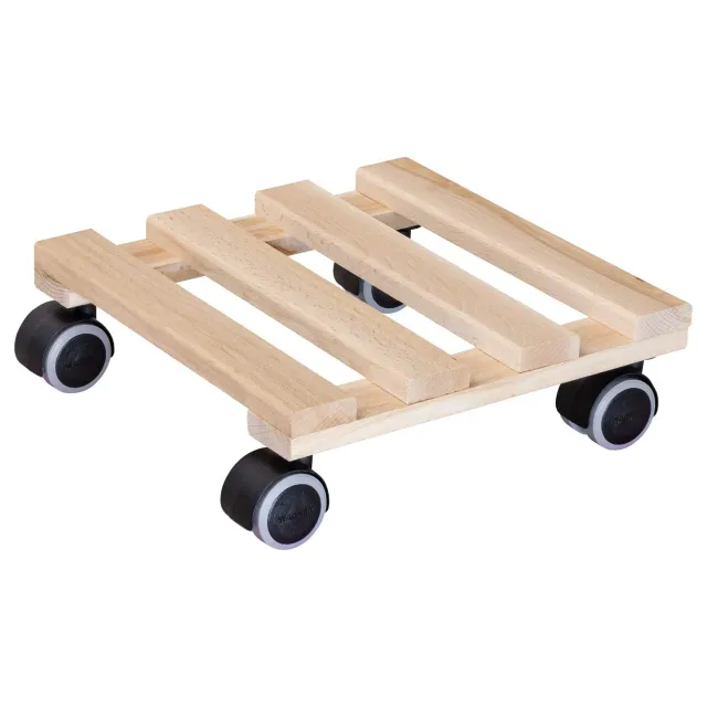 Wagner Paletti carrello piante 25x25 cm faggio morbido