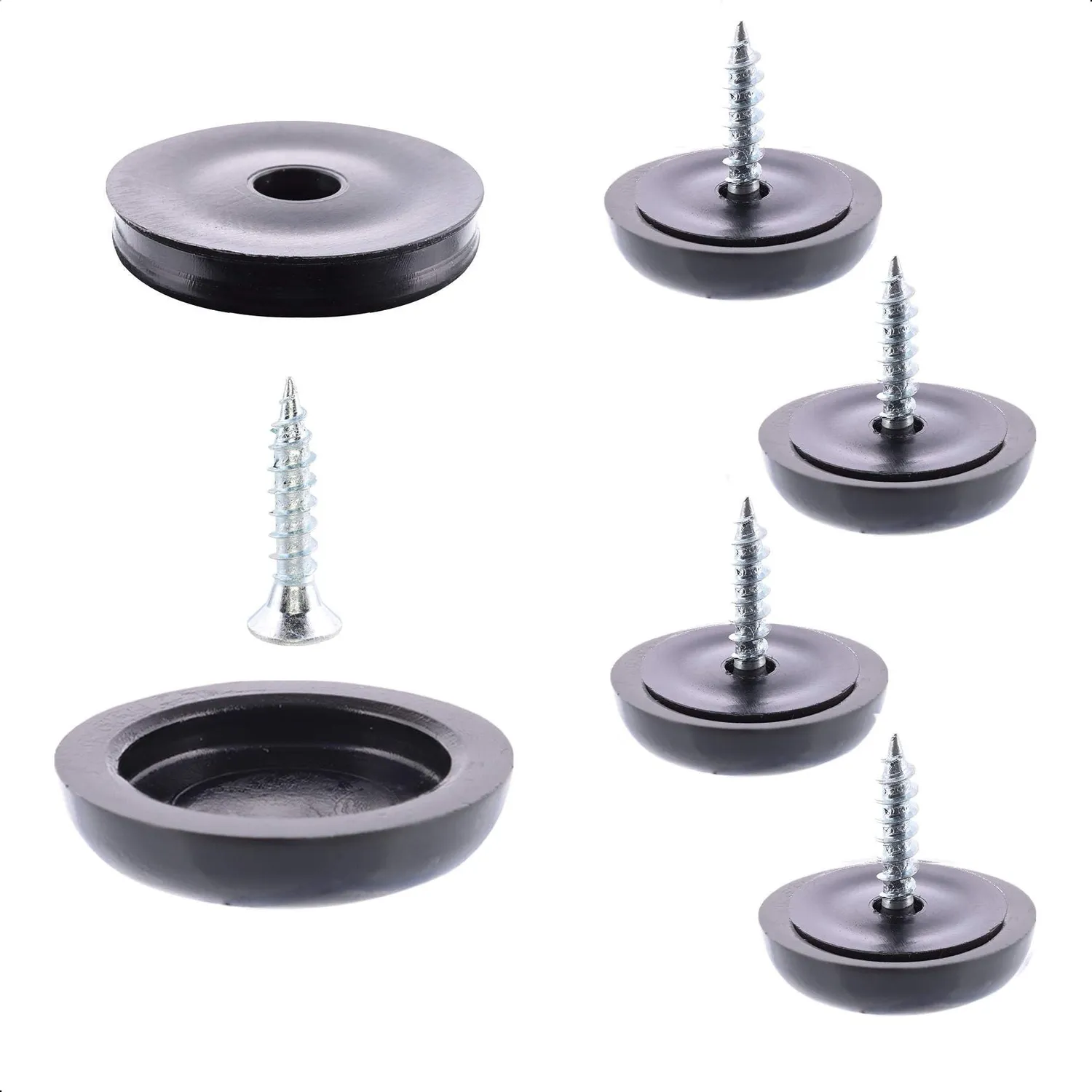 Wagner QuickClick 16792599 feltrini avvitare 4 pezzi Ø25mm
