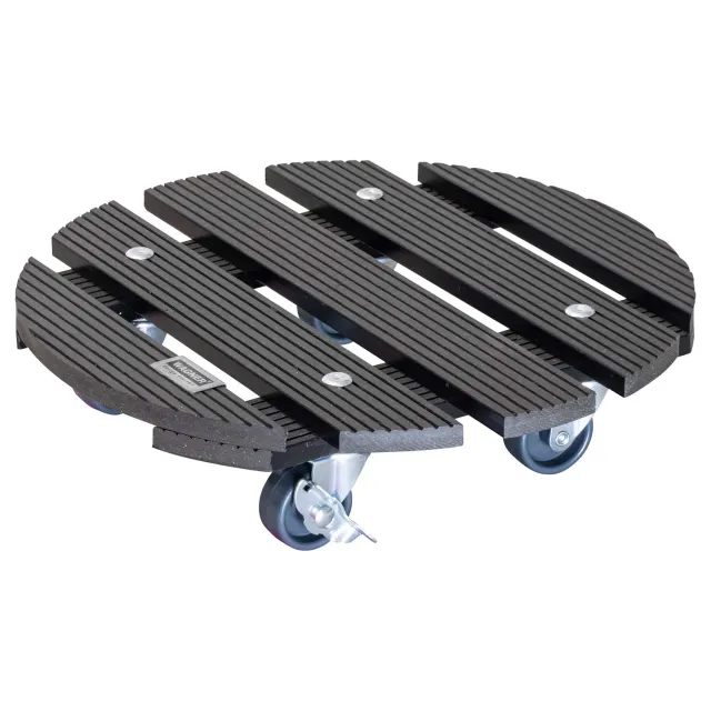 WAGNER WPC 20052501 Carrello Piante Ø29 cm Antracite 100 kg