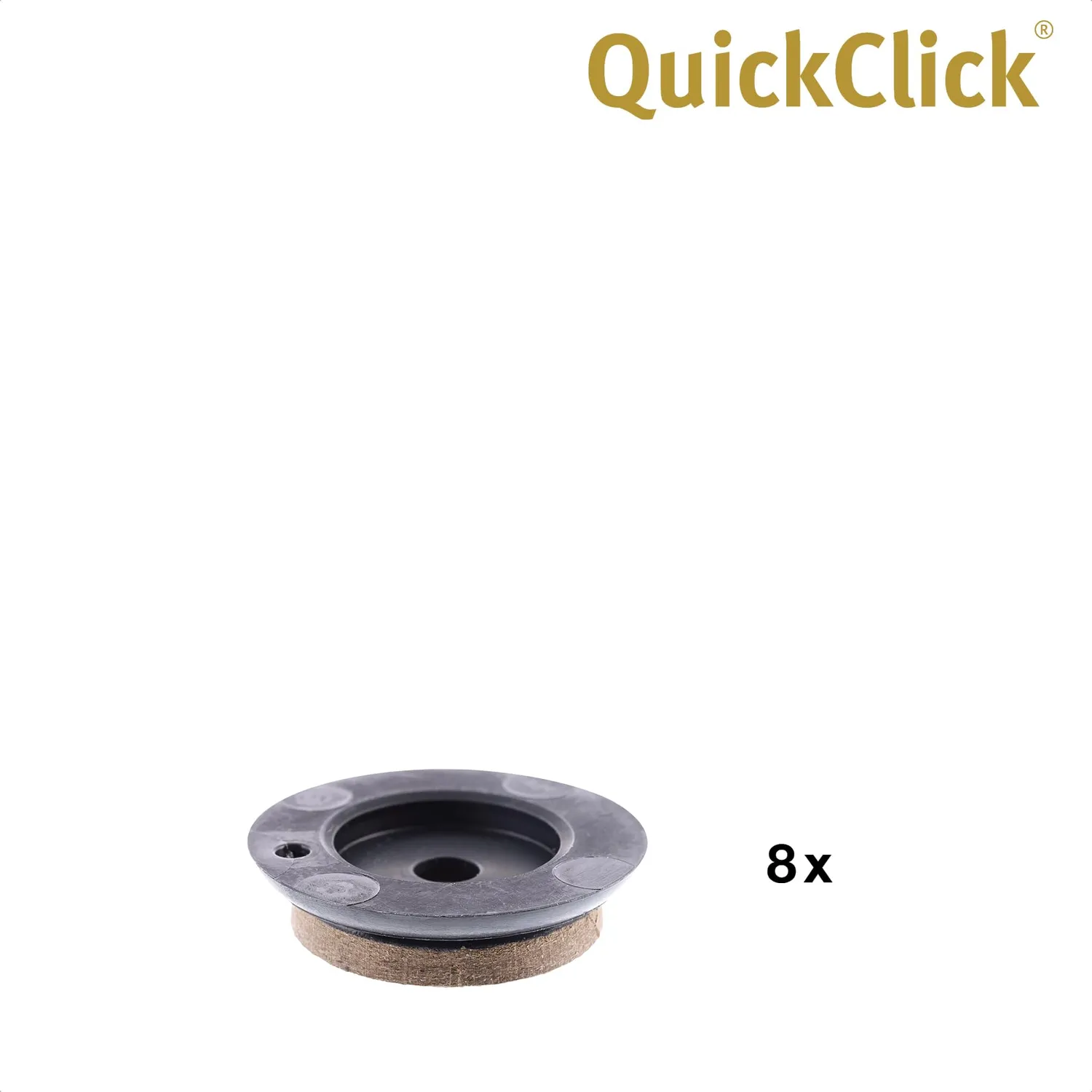 Wagner QuickClick QC 7849 feltrini ricambio SYNO Slim Ø 25 mm 8 pezzi