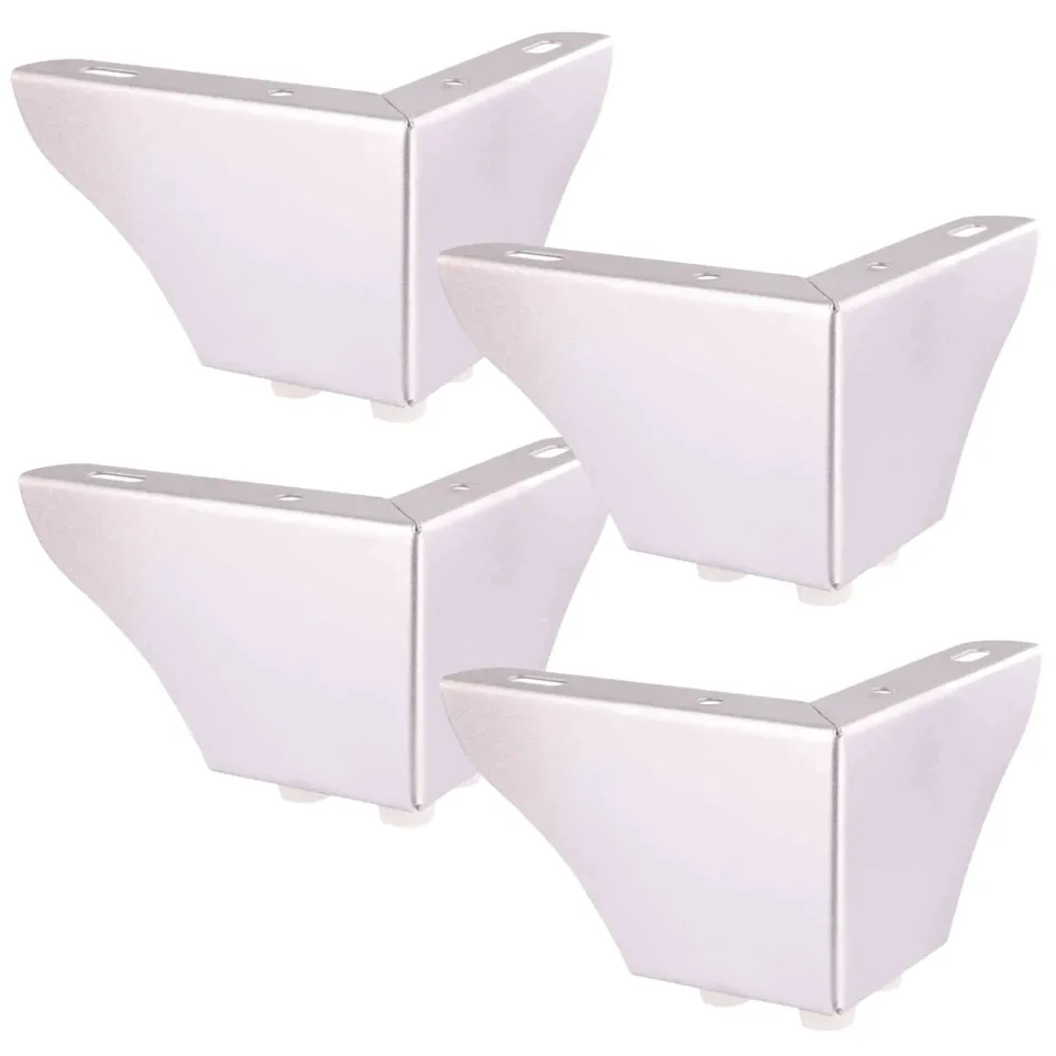 WAGNER SOFA WINGS ST 0451 gambe mobili set 4 pezzi acciaio