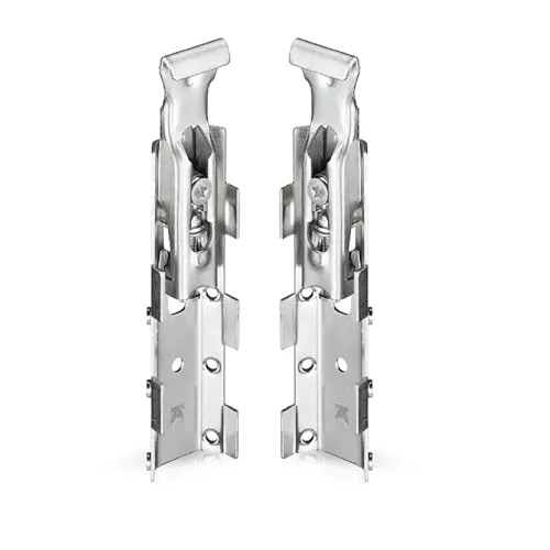 Gedotec H2193 attacchi pensile scomparsa 65kg 1 paio metallo