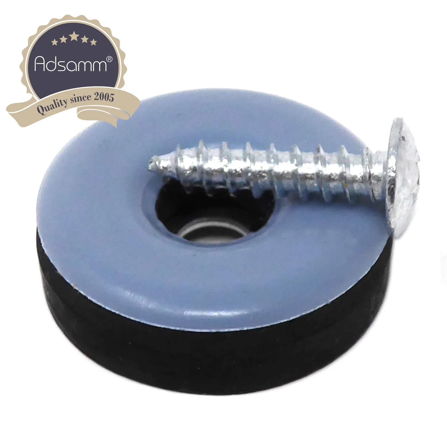 Adsamm pattini PTFE vite Ø25 mm 100 pezzi scorrevoli