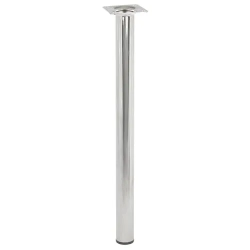 Wagner 1540 piedino per mobili acciaio cromo 400 mm