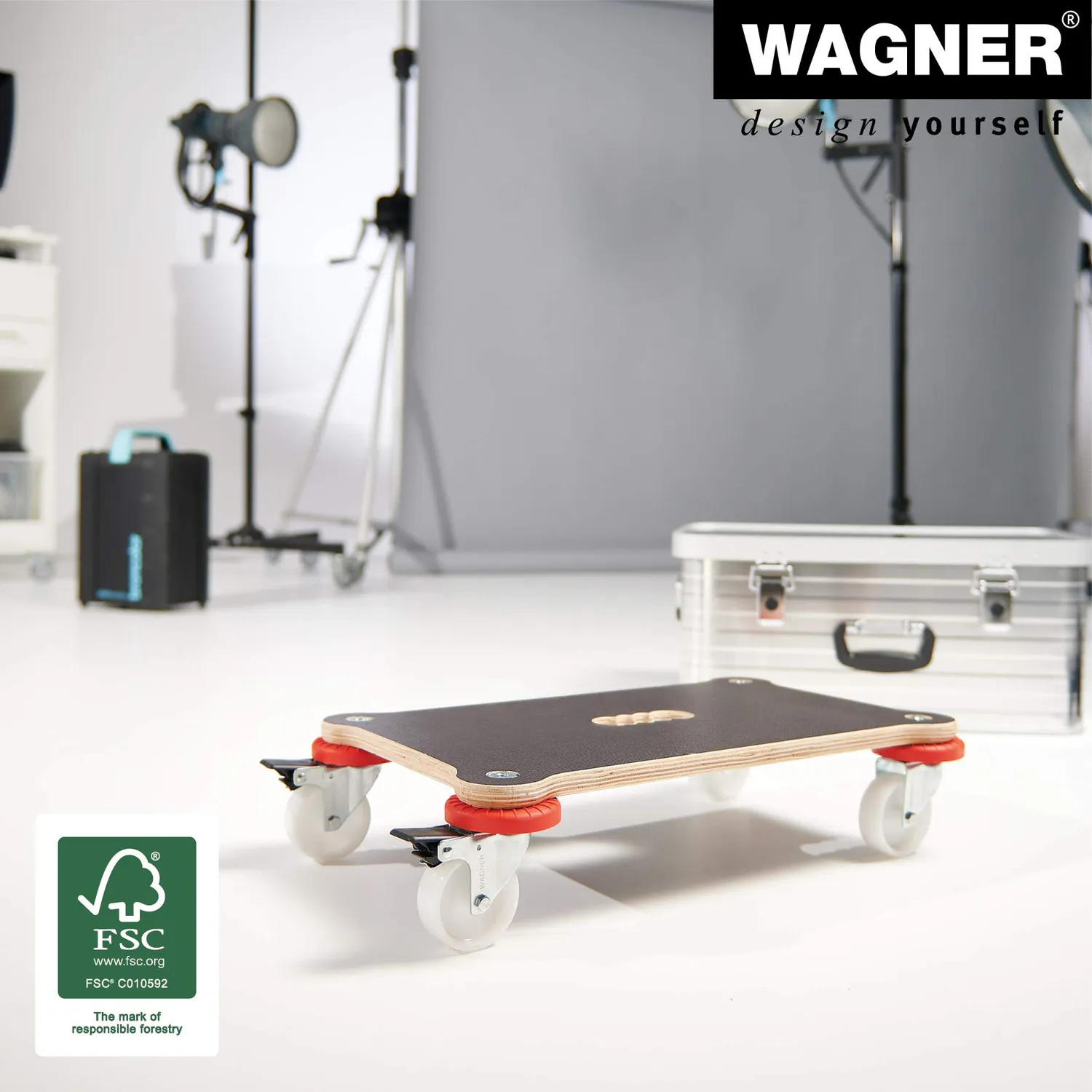 Wagner MM 1360 carrello trasporto 52x32 cm 200 kg