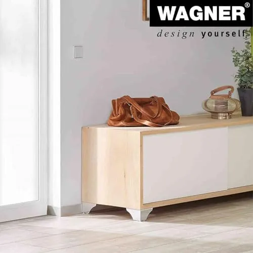 WAGNER SOFA WINGS piedi cromati 12x12x8 cm 4 pz