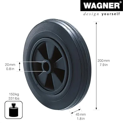 Wagner RO 8200 ruota disco 200x45 mm 150 kg