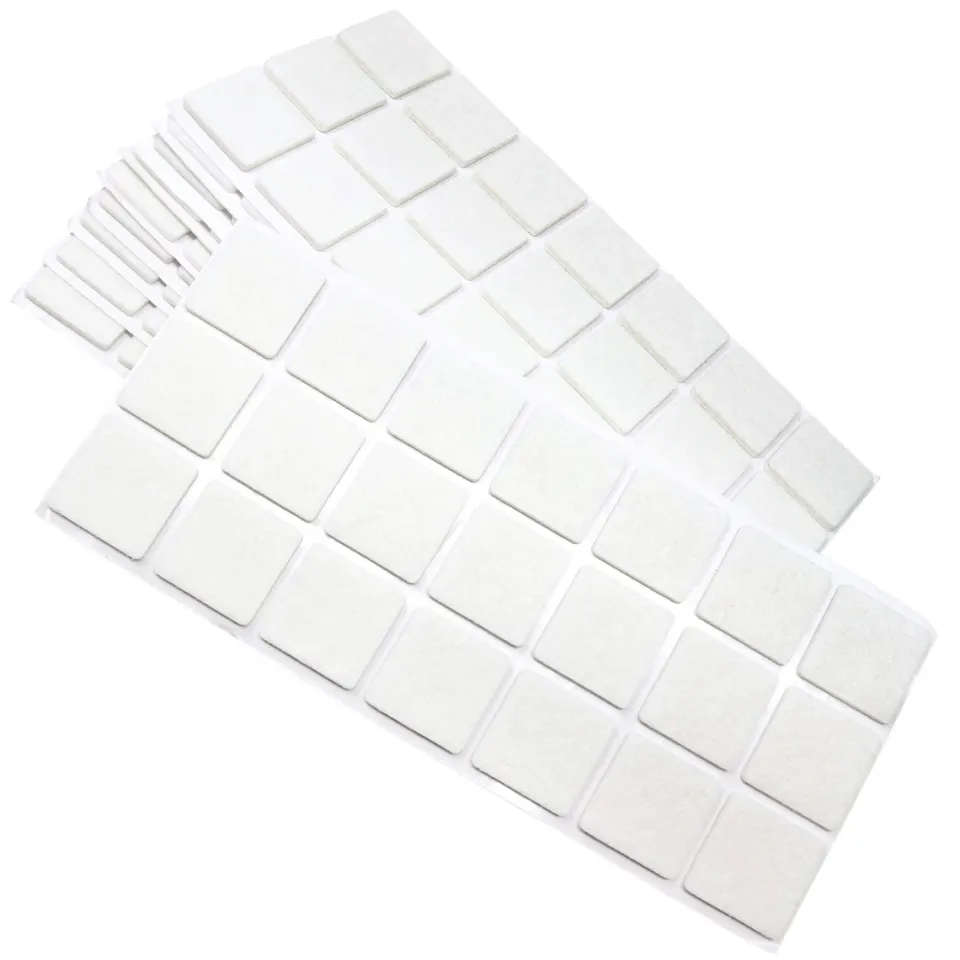 Adsamm 210 feltrini autoadesivi bianchi 30x30 mm spessore 3,5 mm