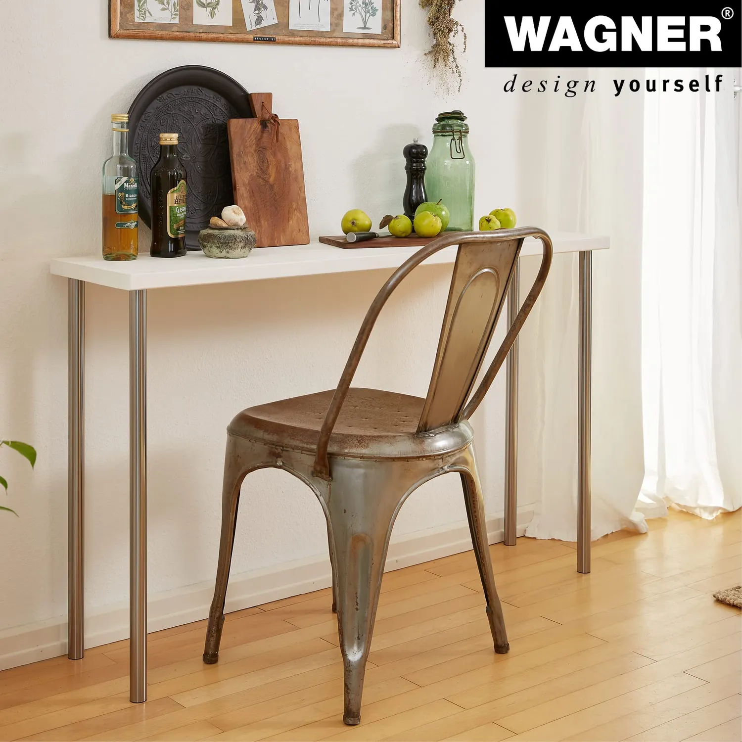 WAGNER TENO ST 1162 tubo mobile 30x613 mm inox 1 pz