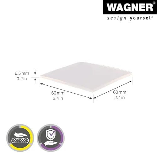 Wagner EH 3160 cuscinetti silicone 4 pezzi 60x60 antiscivolo