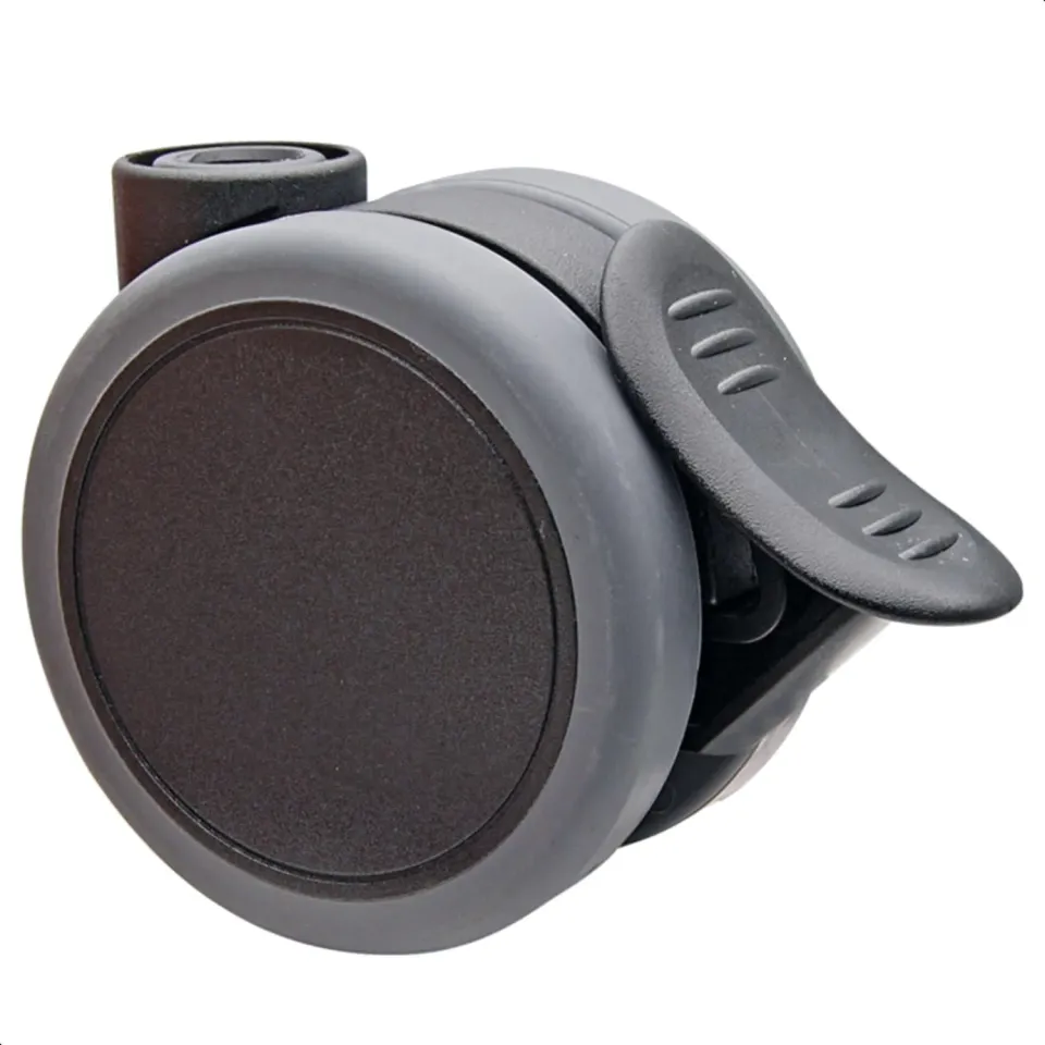 Wagner Design 01076601 rotella doppia Ø 65 mm con freno 50 kg