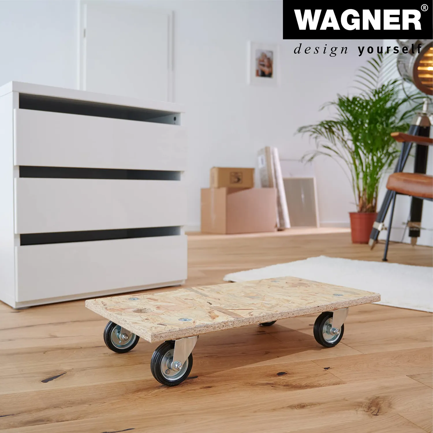 Wagner MM 1140 20114001 carrello trasporto 57,5x30 250 kg