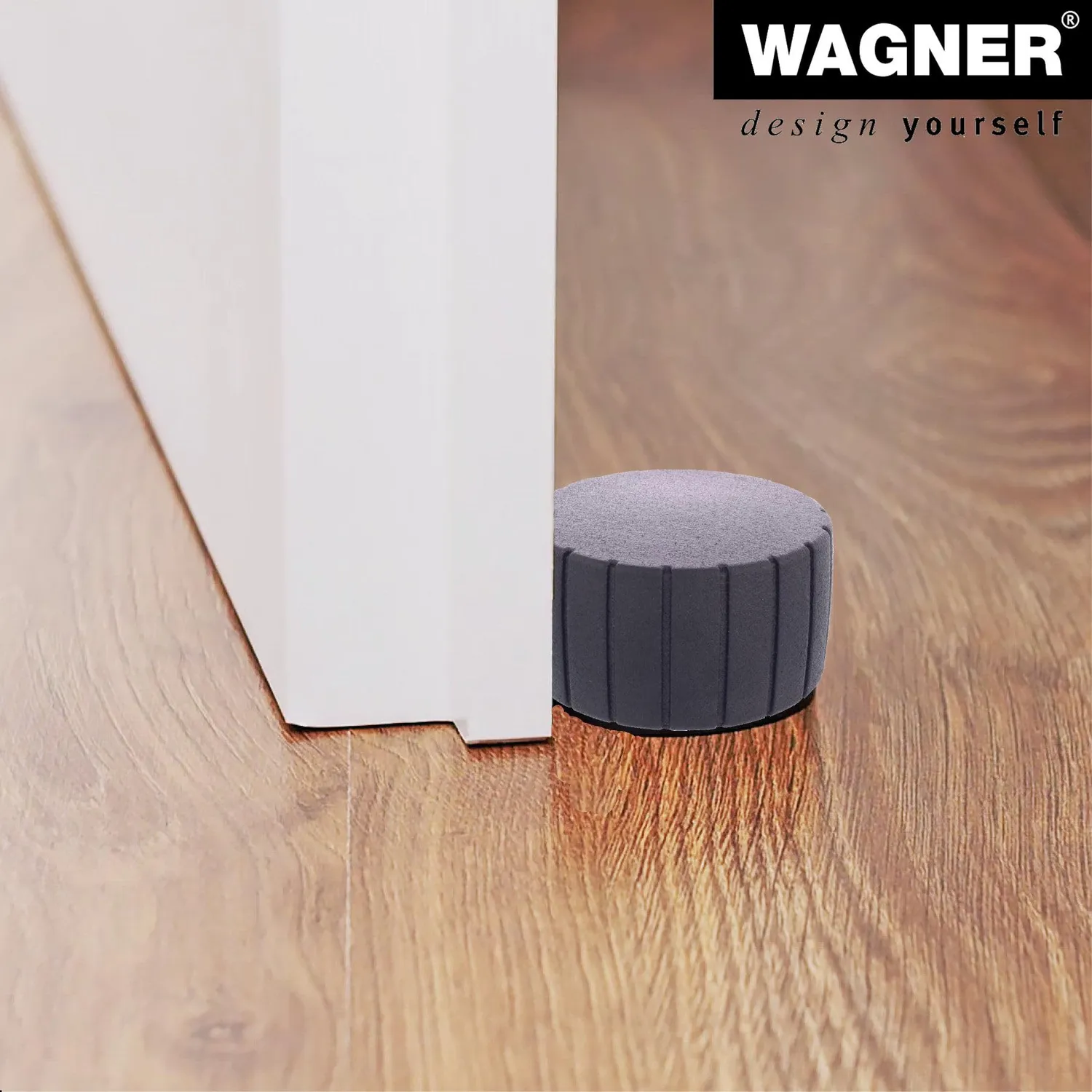 Wagner Screw or Glue Round 15518311 fermaporta nero