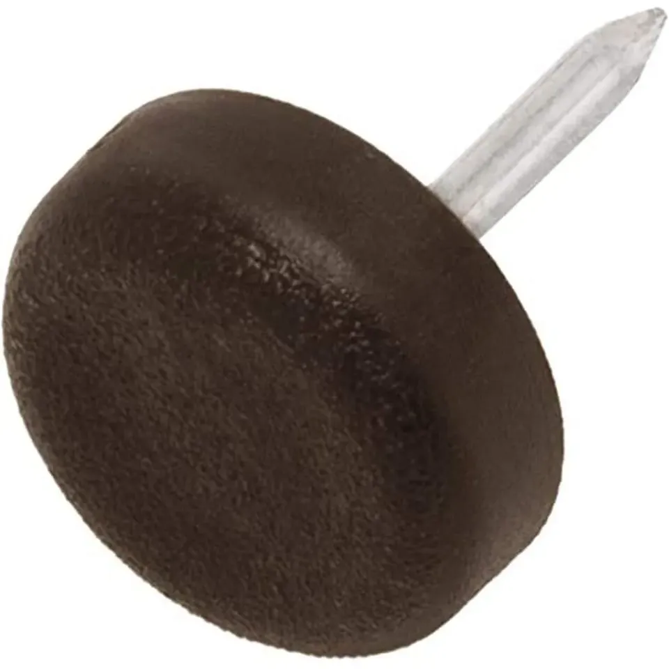 Adsamm feltrini con chiodo marroni Ø 15 mm set 32 pezzi