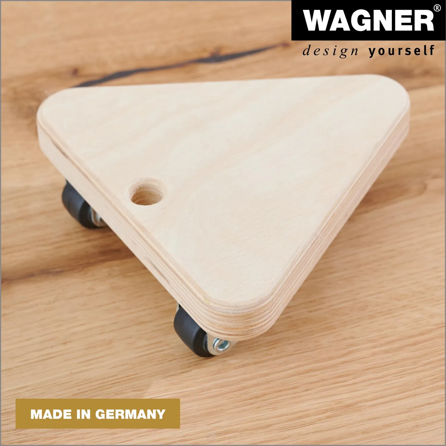 Wagner MM 1158 carrello trasporto 13x13 cm portata 100 kg