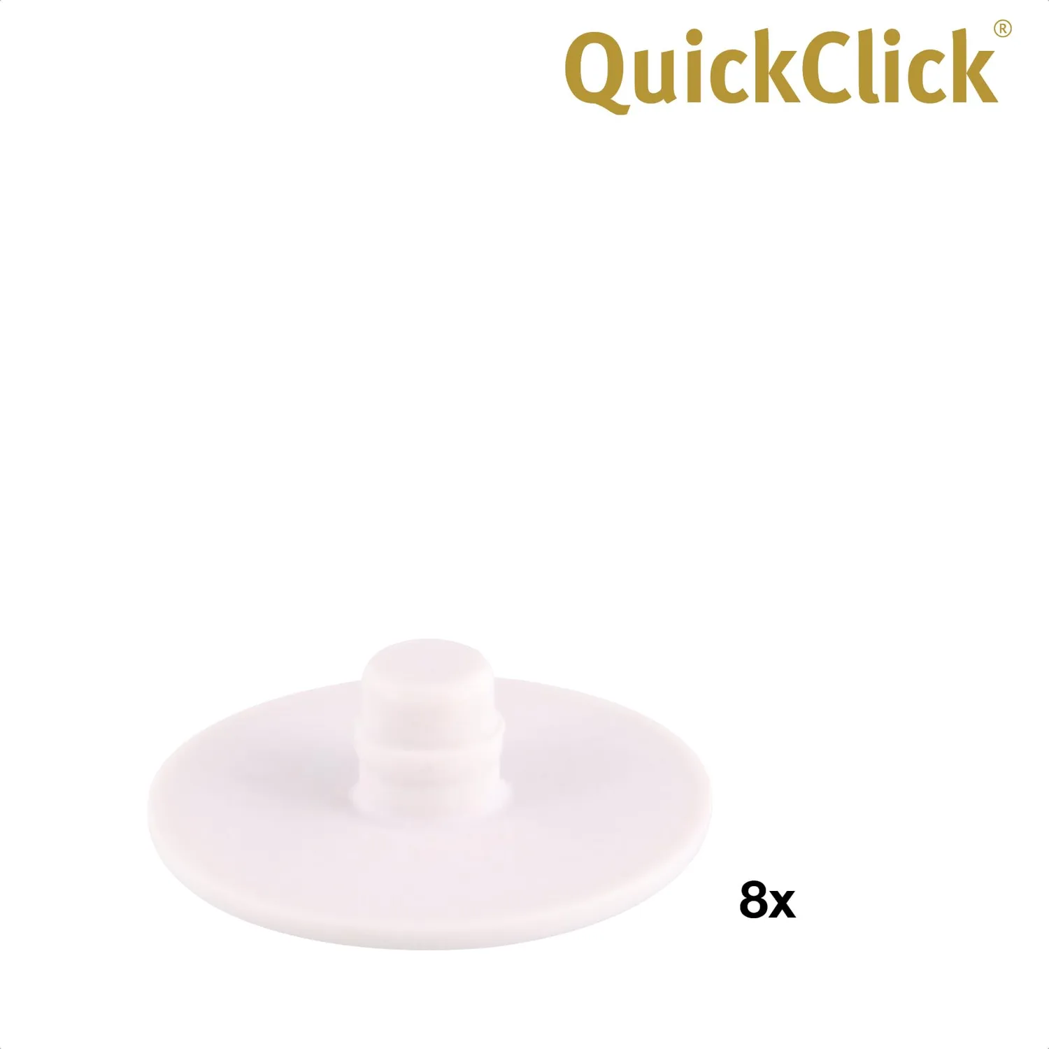 Wagner QuickClick 15788100 pattini ricambio Hyper 8pz Ø20 mm