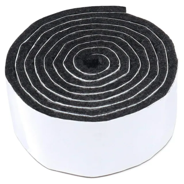 Adsamm rotolo feltro autoadesivo 29x1000 mm nero 1 pezzo 3,5 mm