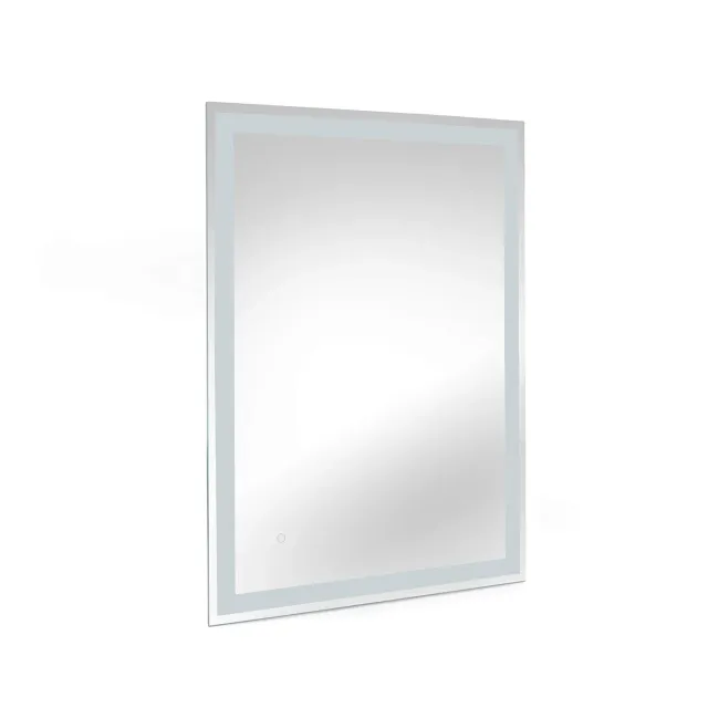 Emuca Specchio bagno LED 60x80 cm touch antiappannamento