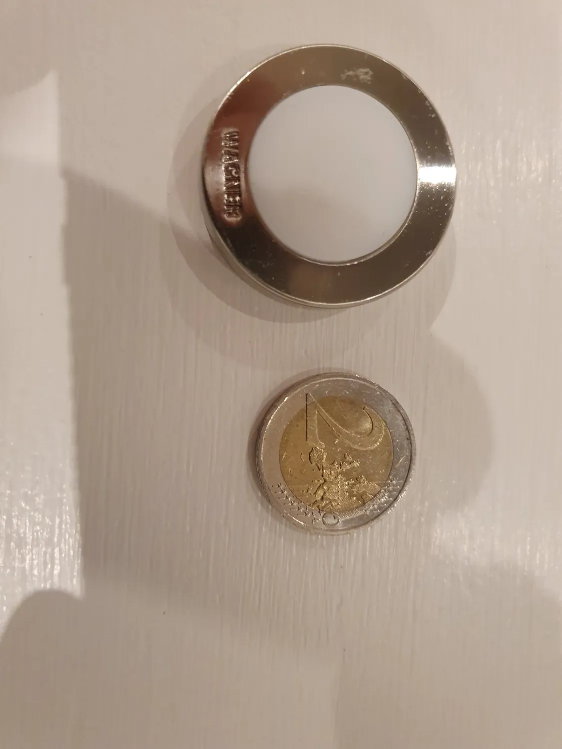 Wagner 15513711 fermaporta a muro oro/nero Ø38 mm