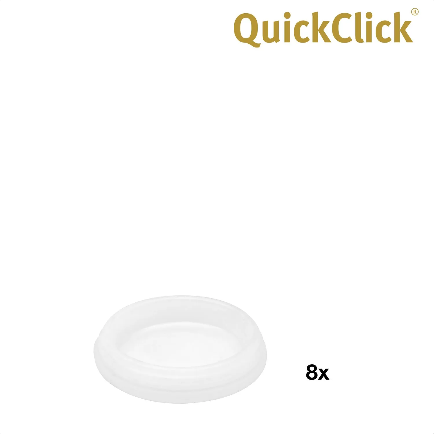 Wagner QuickClick Inserti Gomma 30mm 8 Pezzi