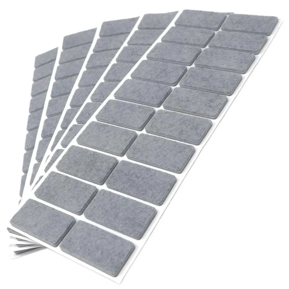 Adsamm feltrini adesivi rettangolari 20x40 mm 100 pezzi