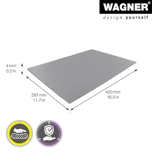 Wagner EH 0364 16036400 lastra EVA grigia A3 297x420 mm ritagliabile