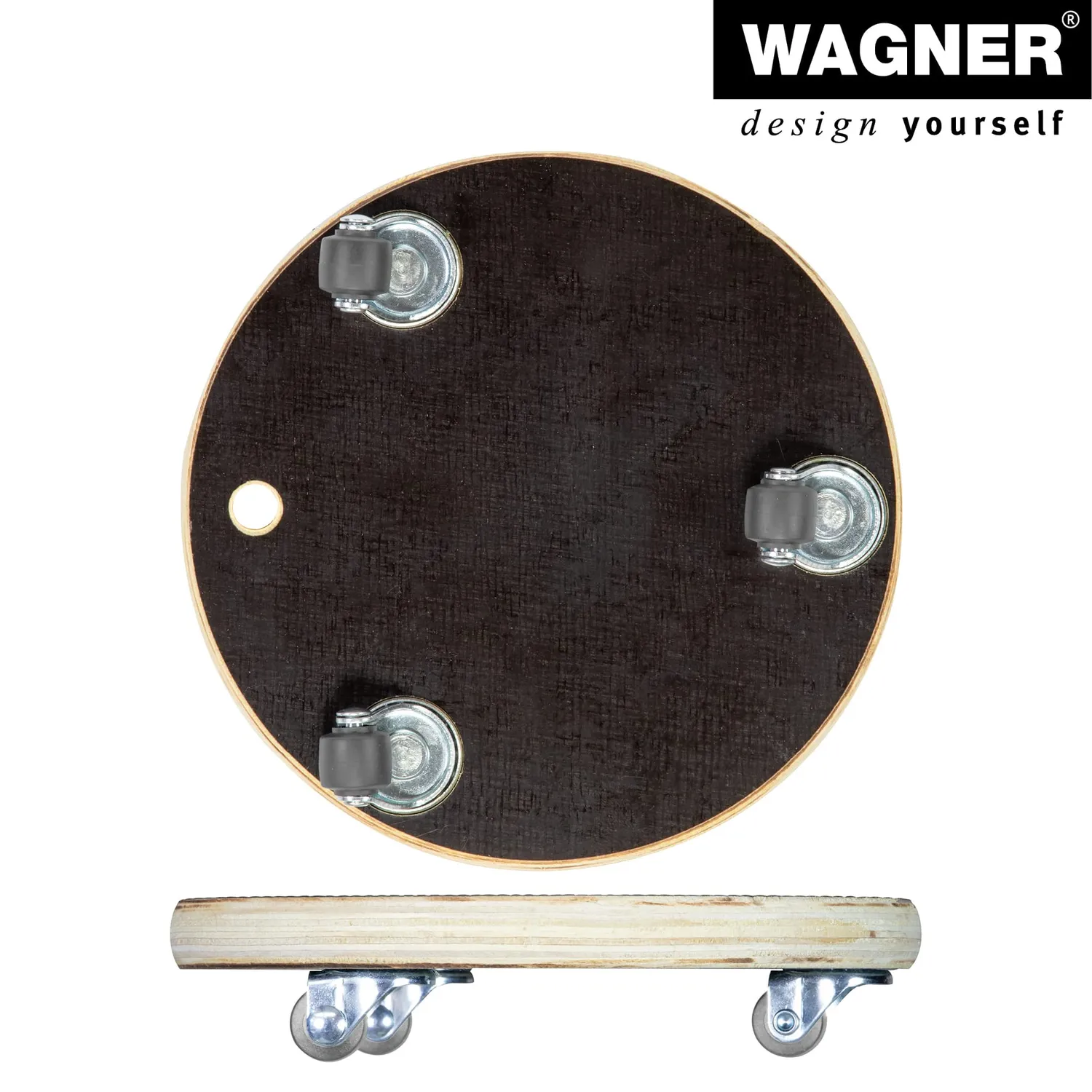 Wagner carrello trasporto rotondo 20 cm 100 kg