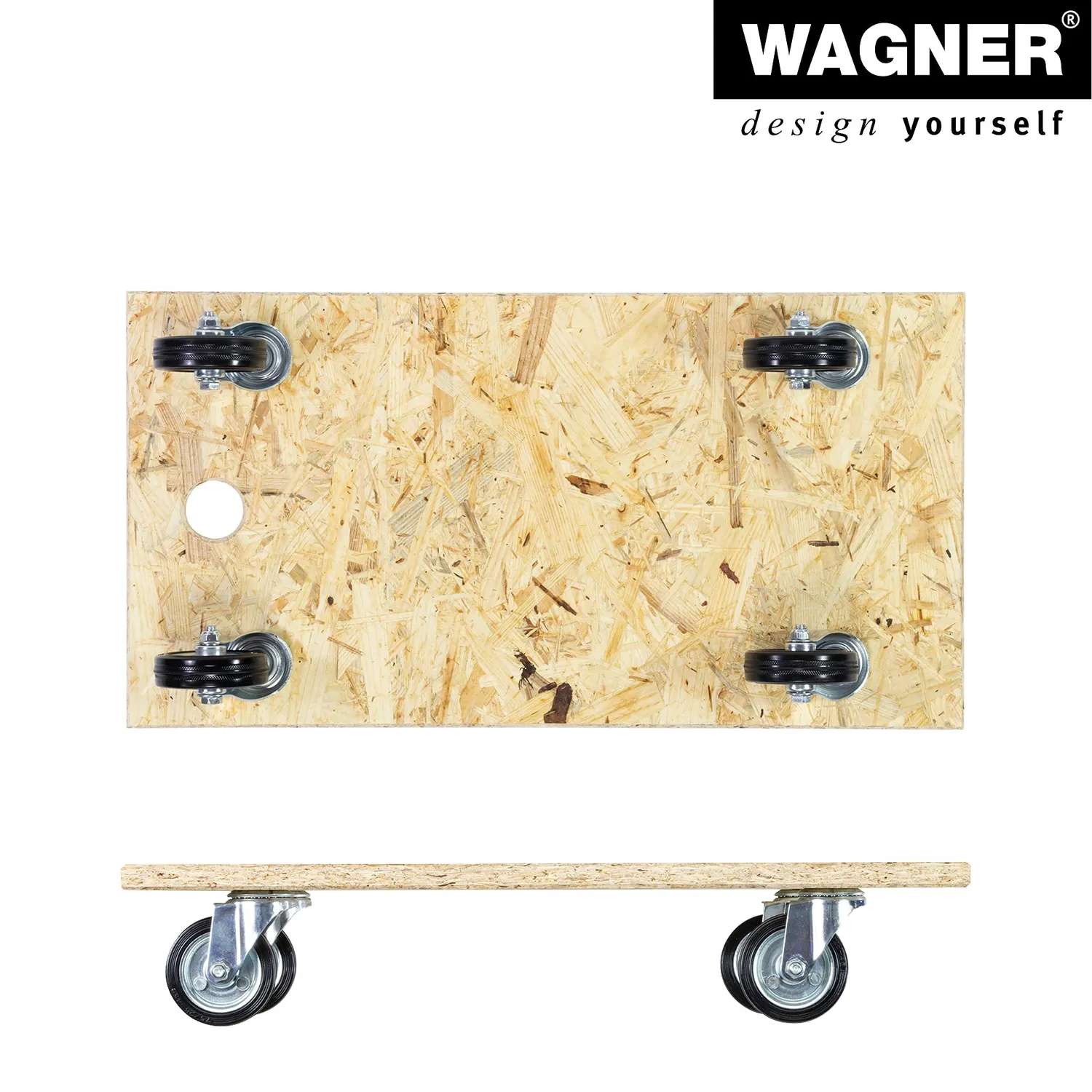 Wagner MM 1140 20114001 carrello trasporto 57,5x30 250 kg