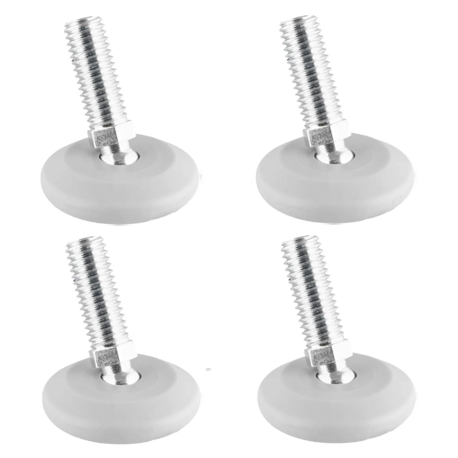 Wagner Design 15437004 piedini livellamento M10x25 4 pezzi neri