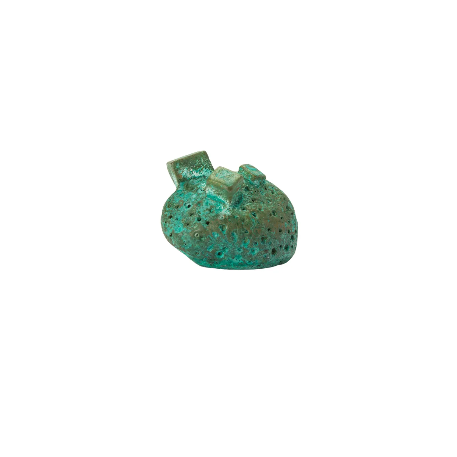 NIVA Design Pietra pomello ottone verde confezione
