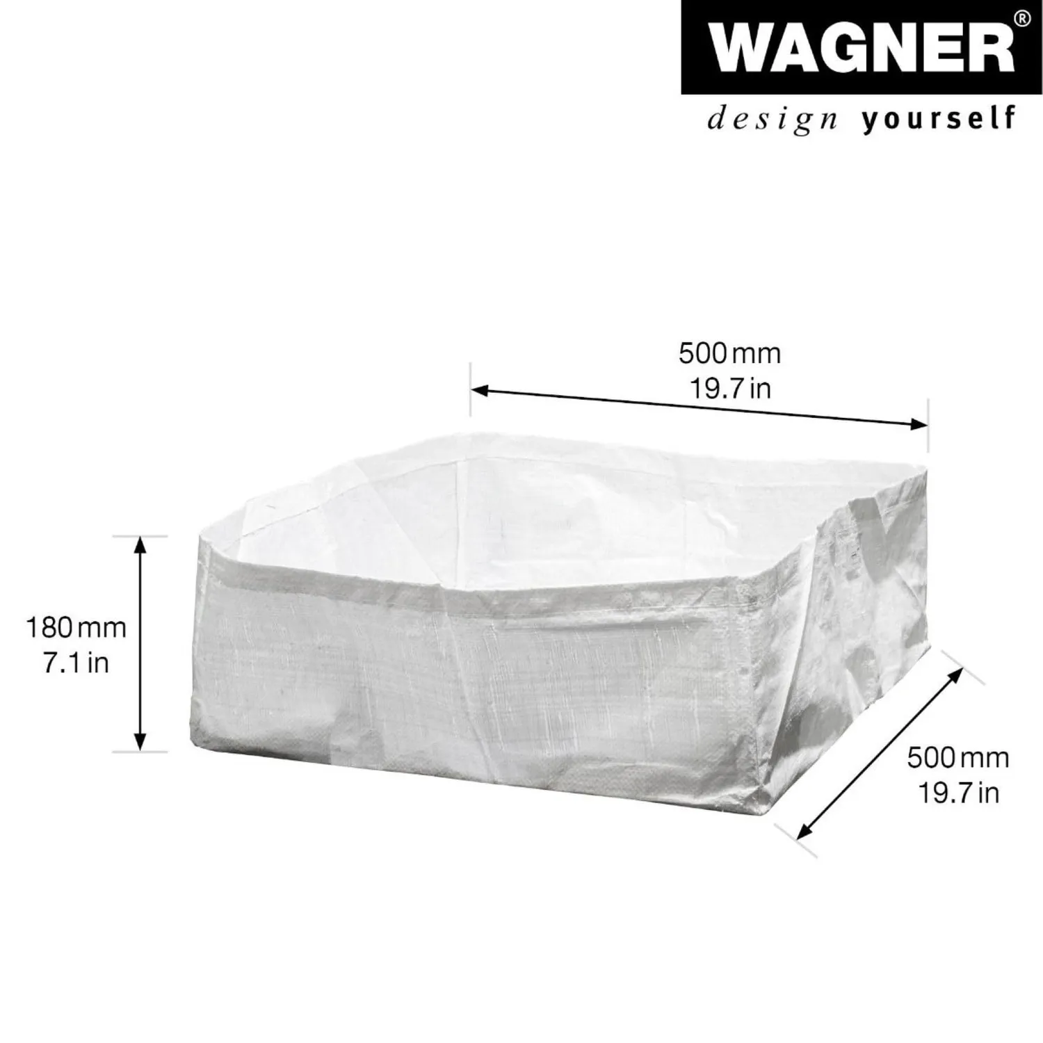 Wagner GreenFAMILY GH 3005 borsa per piante 50x50 cm antistrappo