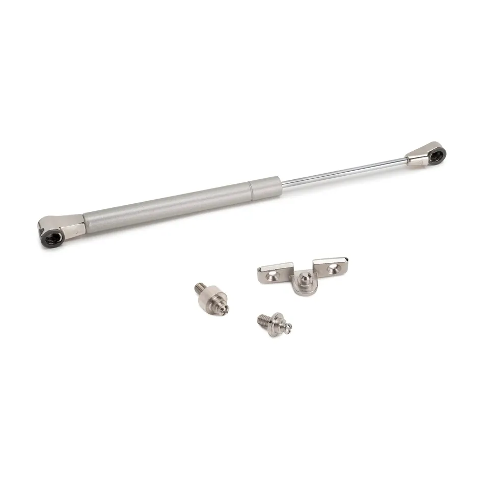 Emuca UniClip Thin pistone ante 10 kg nichel opaco