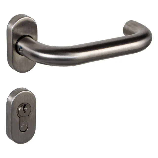 Gedotec Amsterdam Maniglia Porta Acciaio Inox Set PZ