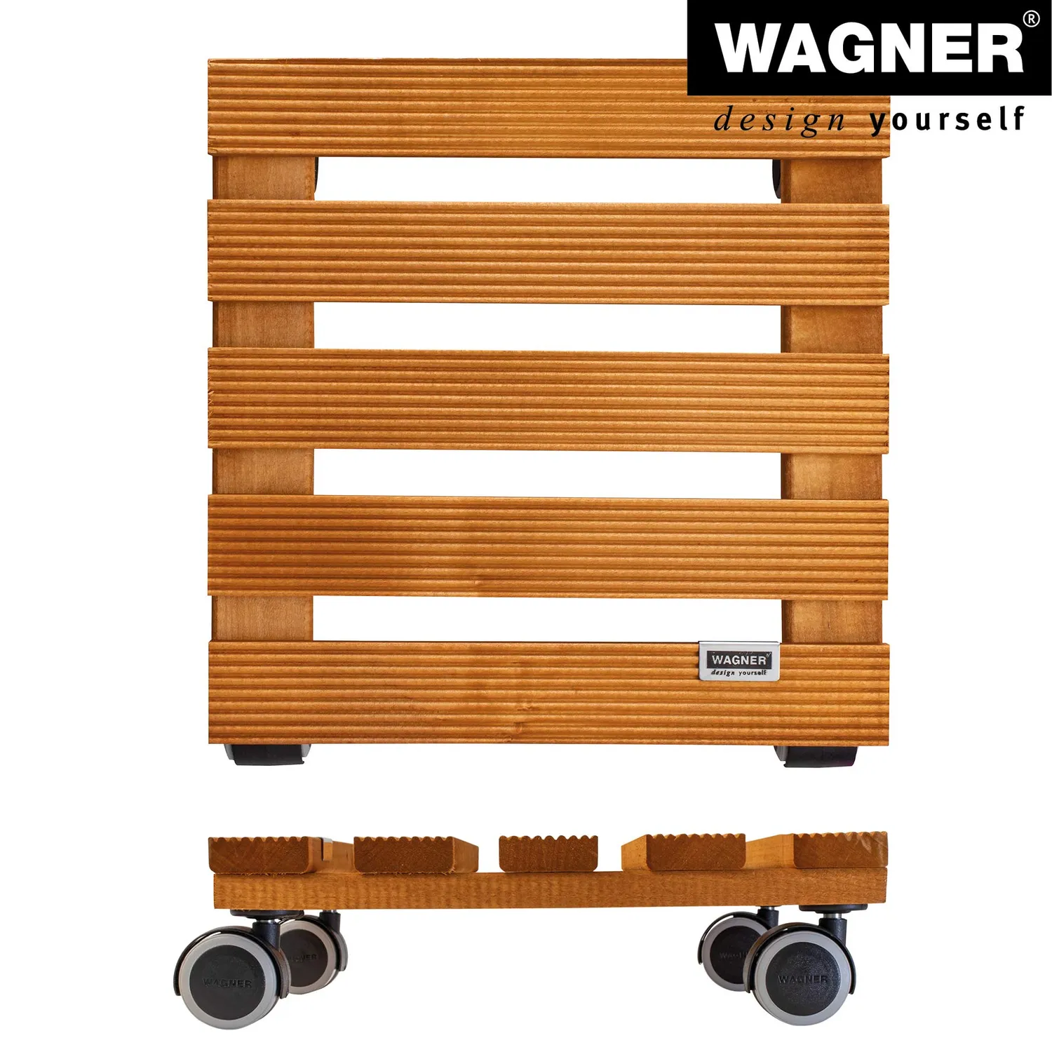 Wagner Country carrello piante 28x28 cm castagno 100 kg