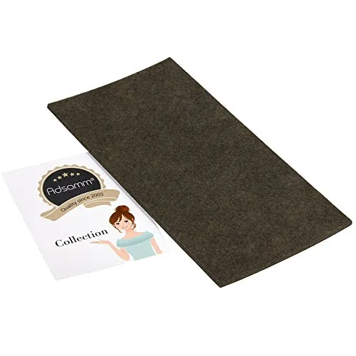 Adsamm foglio feltro autoadesivo 100x200 mm marrone 1 pezzo 3,5 mm
