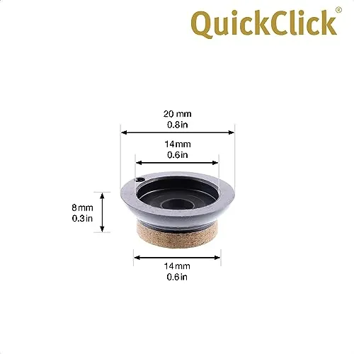 Wagner QuickClick 15784800 feltrini ricambio Ø20 mm 8 pezzi SYNO