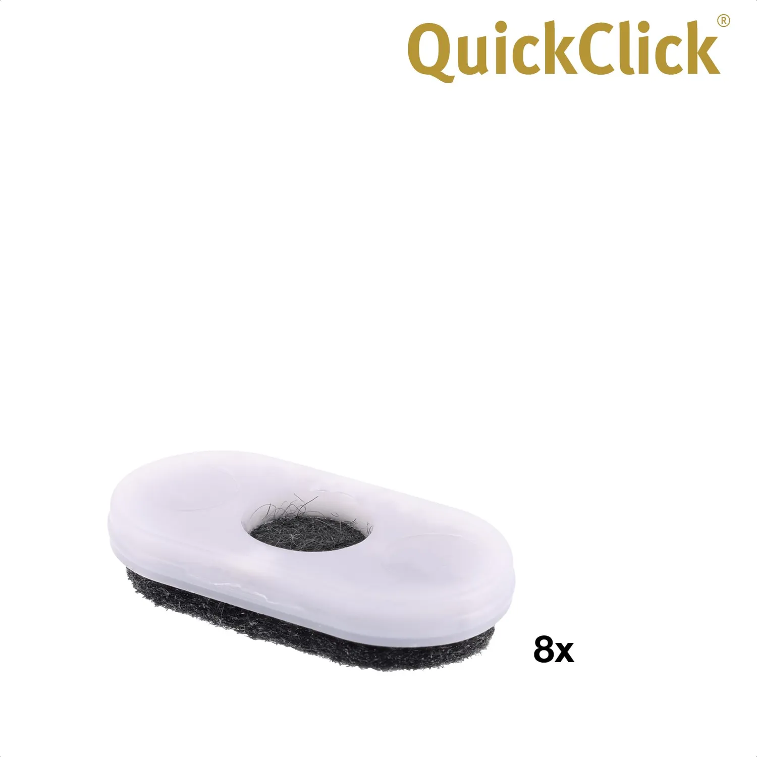 Wagner QuickClick 15834600 feltrini ricambio 32x17mm 8pz feltro