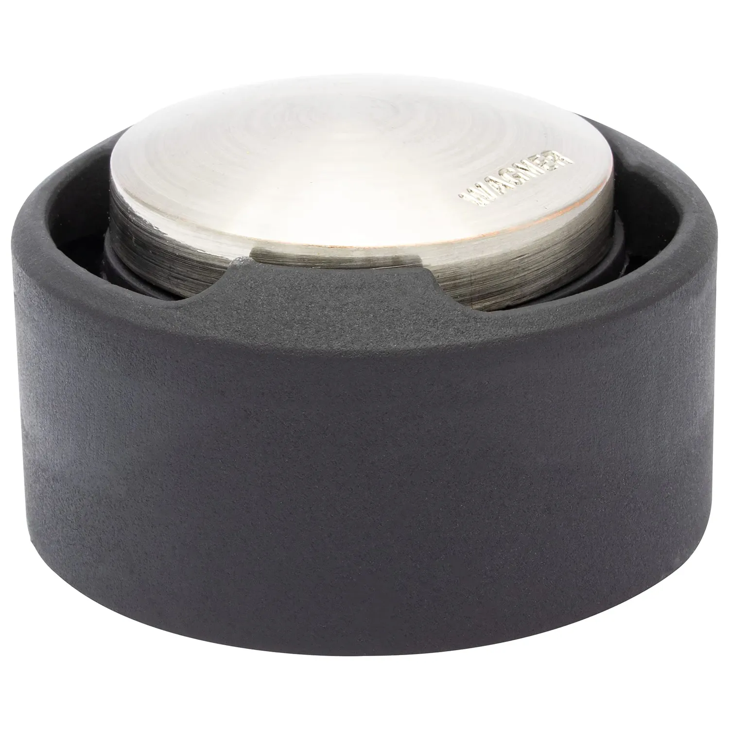 Wagner 15511111 fermaporta pavimento Ø50 mm effetto inox