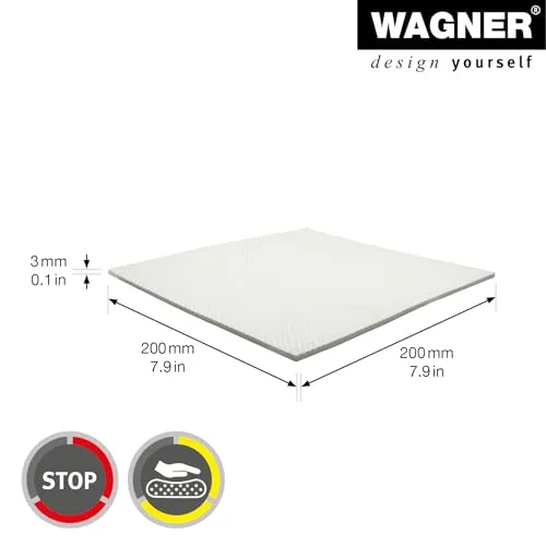 Wagner Soft Pad 16022099 cuscinetto EVA bianco 200mm