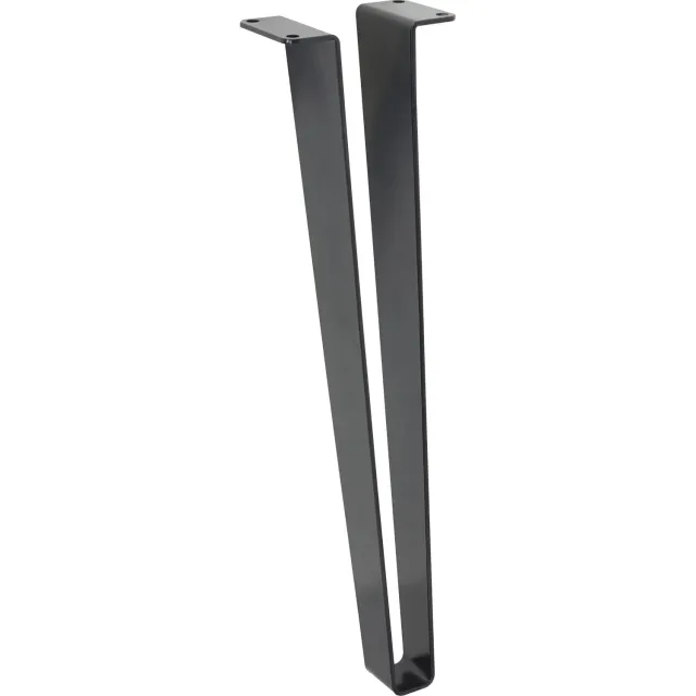 Wagner V-Style 12064001 gamba tavolo nera 400 mm