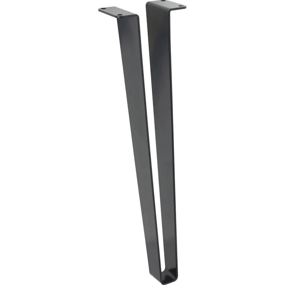 Wagner V-Style 12064001 gamba tavolo nera 400 mm