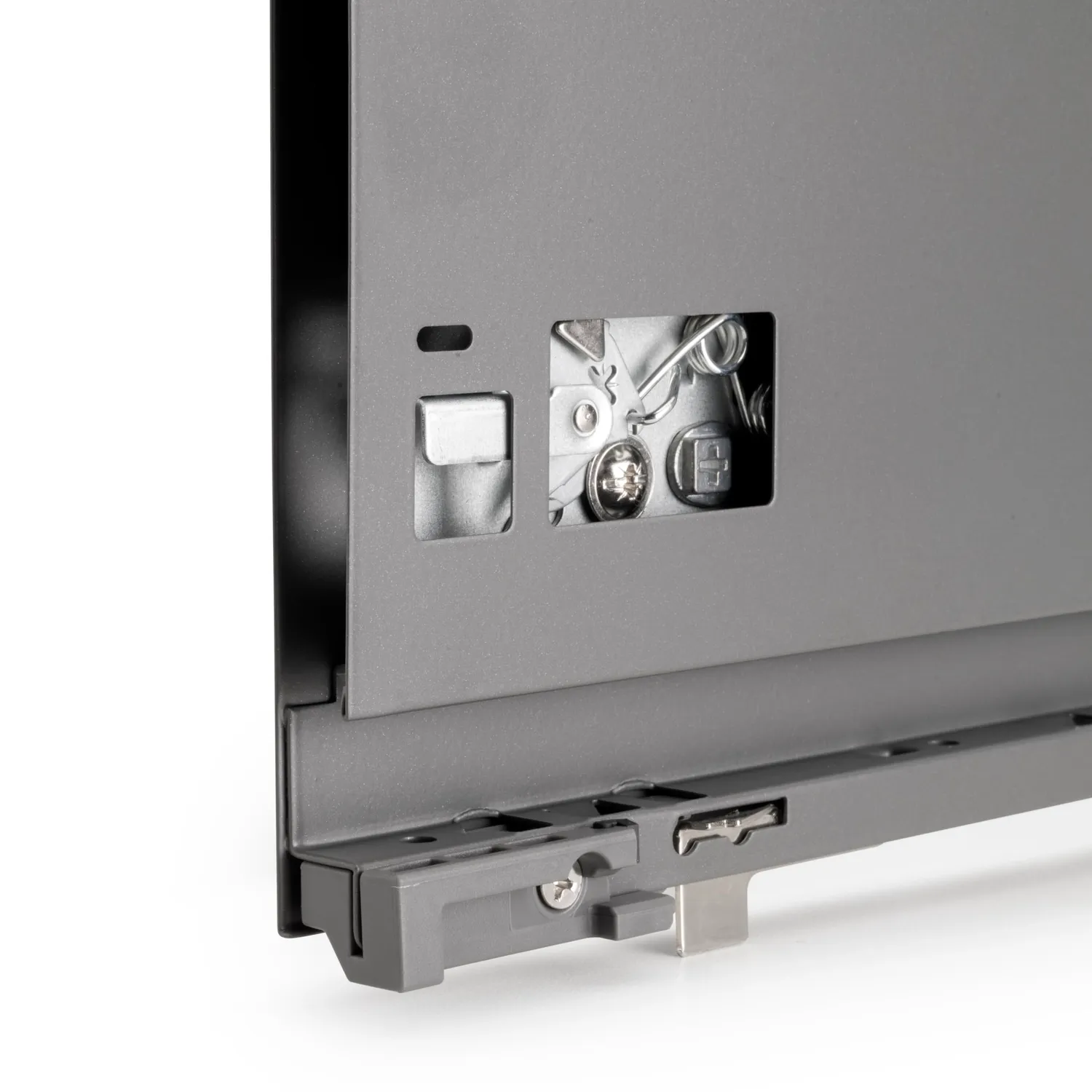 Emuca Vertex Push Cassetto H131 350 mm Antracite