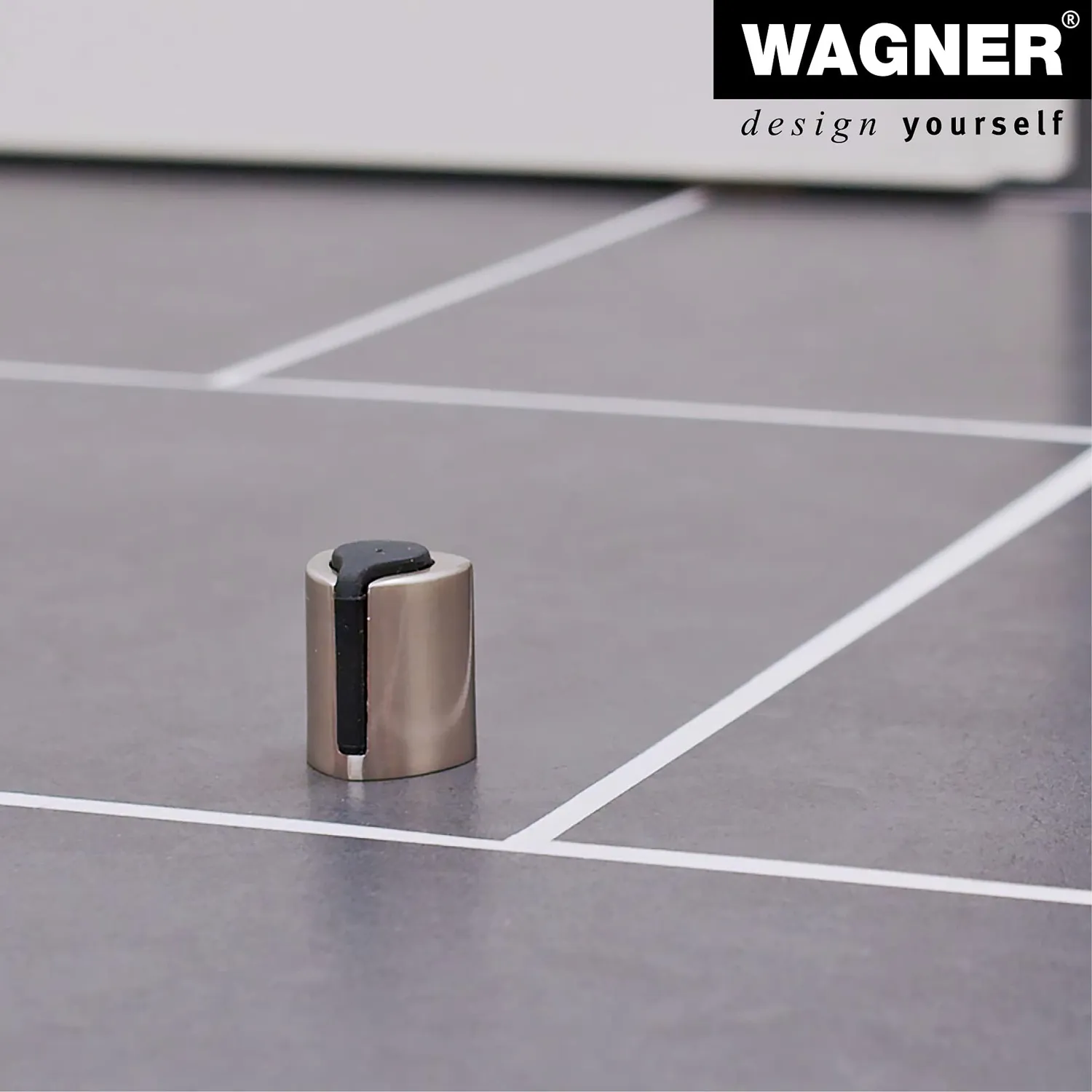 Wagner Fermaporta Pavimento Zinco 26x30 mm da Avvitare