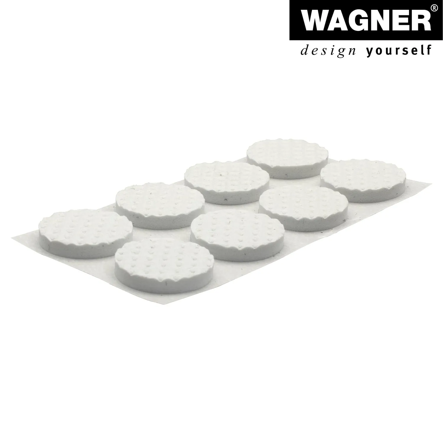 Wagner Soft Pads 16021999 feltrini bianchi 16 pezzi antiscivolo