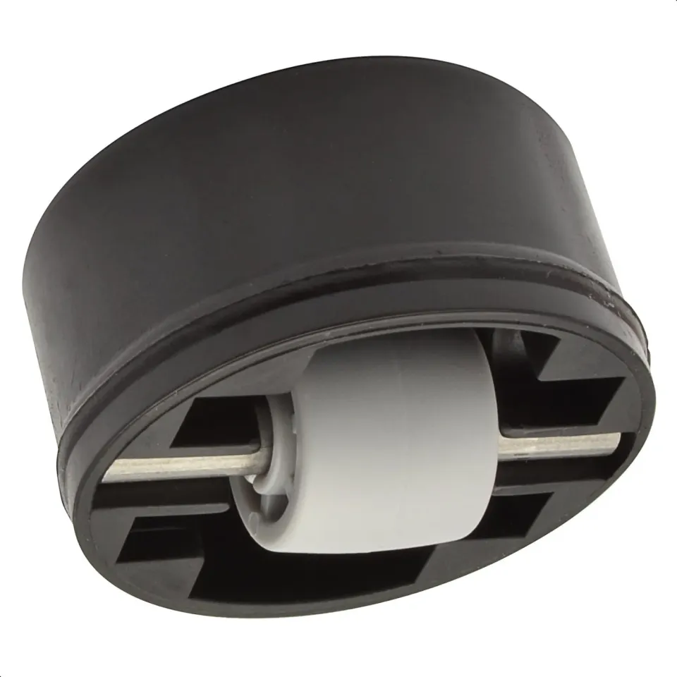 Wagner RO 7034 inserto a rullo Ø15 mm nero 50 kg 1 pezzo