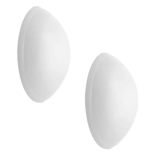 Wagner 15234012 paracolpi parete bianchi set 2 pezzi plastica