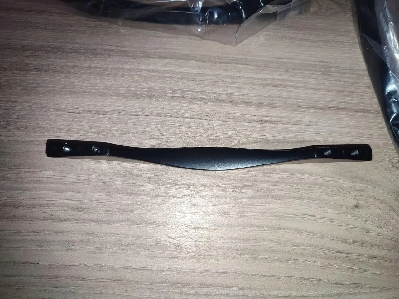 Emuca Varna Maniglia Mobili 160 mm Nero Zama 8 pz