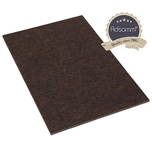 Adsamm foglio feltro adesivo 200x300 mm marrone 5,5 mm