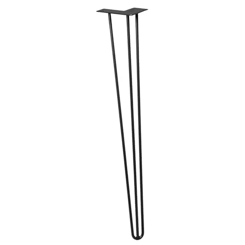 WAGNER Hairpin Leg ST 8271 gamba 71 cm nera 1 pezzo acciaio