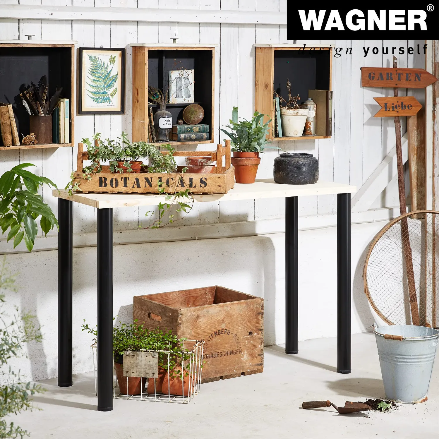 Wagner Telescope ST 1854 gamba mobile 600-900 mm nera